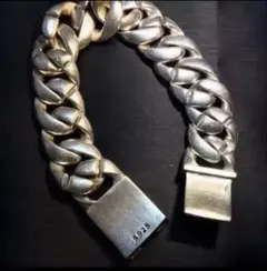 シルバーブレスレット シルバーチェーン 喜平S925 118g