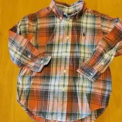 Ralph Lauren チェック柄 長袖シャツ 110