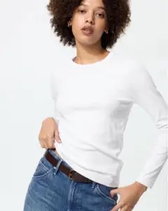 リブtシャツ