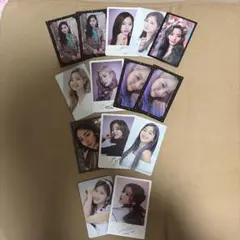 TWICEカードセット(サナ、ジヒョ、ダヒョン、ツウィ)