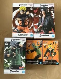 NARUTO フィギュア　うずまきナルト　うちはイタチ　はたけカカシ