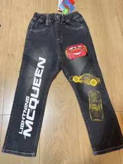 LIGHTNING MCQUEEN ジーンズ 110cm ダークグレー　カーズ