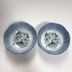 和食器 小鉢 2客セット 染付 七福神 縁起物