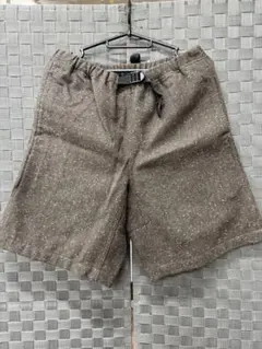GRAMICCI グラミチ ウール ハーフパンツ ネップMサイズ ダークブラウン