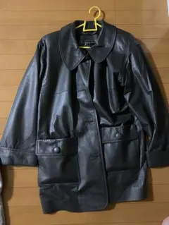 80sレザーコート