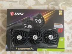 MSI GeForce RTX 3070 本体