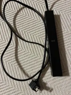root 電源タップ 4ポート 黒
