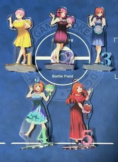五等分の花嫁展 MAKEOVER アクリルスタンド 5種セット販売