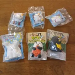 すしろー動物キャラクター フィギュア 6個セット