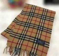 お値下げ可能【美品】Burberry ノバチェック ラムウール100％マフラー