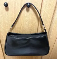 marie clare(マリクレール)ブラック 冠婚葬祭に使えるミニハンドバッグ