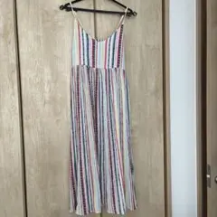 ANAP ストライプキャミワンピース