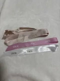Dior サテンリボン 3本セット