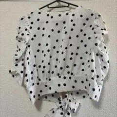 ブラウス 水玉