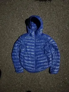 00’s oldUNIQLOダウンジャケット y2k 光沢 短丈 テック