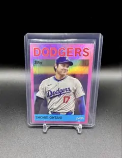 大谷翔平 2025 TOPPS 1964 DESIGN PINK FOIL ② - メルカリ