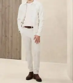 チノパン BANANA REPUBLIC アイボリー W30L30 メンズ