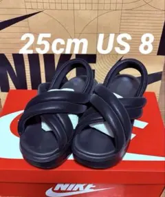 新品　NIKE エア マックス アイラ サンダル 25cm ブラックのサムネイル
