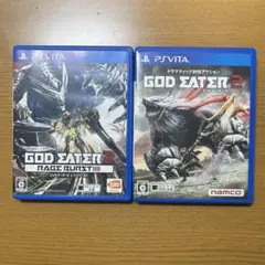 PSVita GOD EATER 2 & 2 RAGE BURST 動作確認済
