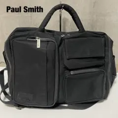 ポールスミス リュック 3way ショルダーバッグ A4収納 ナイロン ブラックのサムネイル