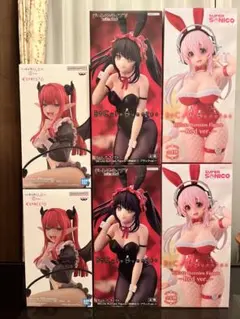 6月2週目登場最新プライズ美少女フィギュア 3種6体セット。