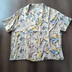 AVANTI 半袖花柄シャツ Ｌサイズ　美品のサムネイル