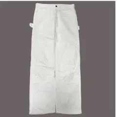 90s dickies 白 ペインターパンツ　ダブルニー