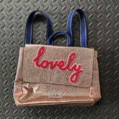 Cath kidsグリッターバッグ 'lovely'