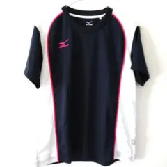 Mizuno Tシャツ ネイビー/ホワイト/ピンク
