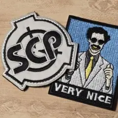SCP 財団 ベルクロ マジックテープ サバゲー VERY NICE