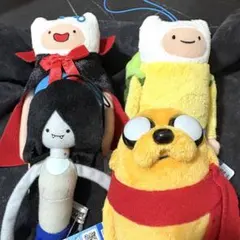 【希少】アドベンチャータイム ぬいぐるみ 5体セット 商品紹介 アドベンチャータイム