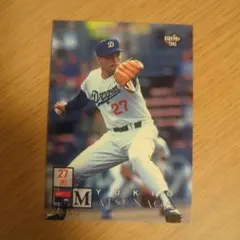 中日ドラゴンズ 松永幸男 プロ野球カード 1996 BBM