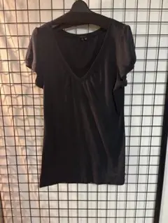 Theory Vネック 半袖 Tシャツ 濃紺Lサイズのサムネイル