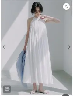 美品 ＊ Louren ＊ tuck satin cocoon dress | Mercari