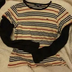 Burberry ストライプ長袖Tシャツのサムネイル