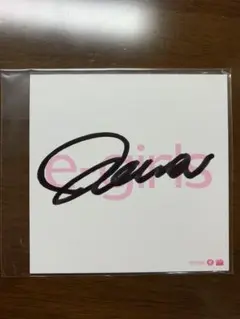 E-girls 直筆サイン E-girls - E-girls☆メンバー全員直筆サインポスター(^。^)の