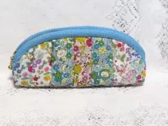 ☆ハンドメイド・パッチワークポーチ・メガネ入れ・ペンケースにも☆のサムネイル