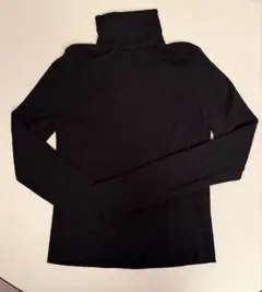 ZARA 黒 ニット タートルネック L