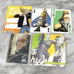 プレゼントマイク アートコースター ヒロアカ原画展 マグネットステッカー 特典