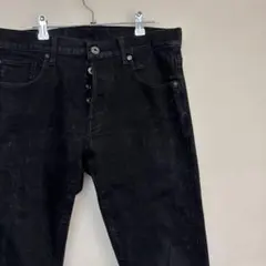 G-STAR RAW スキニーデニム ブラック　3301 SLIM w32