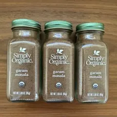 シンプリーオーガニック ガラムマサラ 85g 3本セットのサムネイル