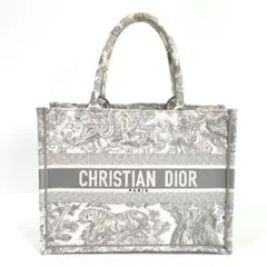 【極美品/ICタグ】Dior ディオール ブックトート キャンバス ミディアムのサムネイル