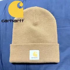 J*K様 Carhartt ビーニー ニット帽 ベージュ 定番 美品