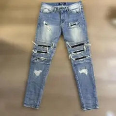 Danke Schön ダメージデニムパンツ M