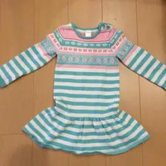 【完売品】【即日発送】【美品】ジンボリー ワンピース ニット 4才　120