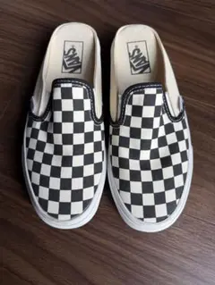 VANS チェッカーパターンスリッポン