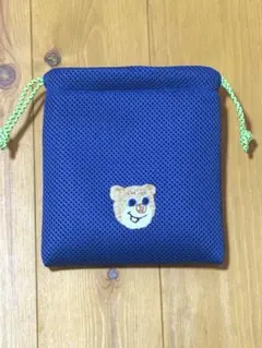 ⭐︎新品未開封⭐︎フェイラー オールドテディ 三角ポーチ ネイビー