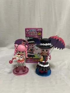 ワールドコレクタブル ワンピース ペローナ フィギュア 2点セット