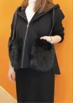 ファー パーカー