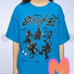 新品♦超激安♦オッドスタジオ　半袖Ｔシャツ♦青色系♦Ｍサイズ